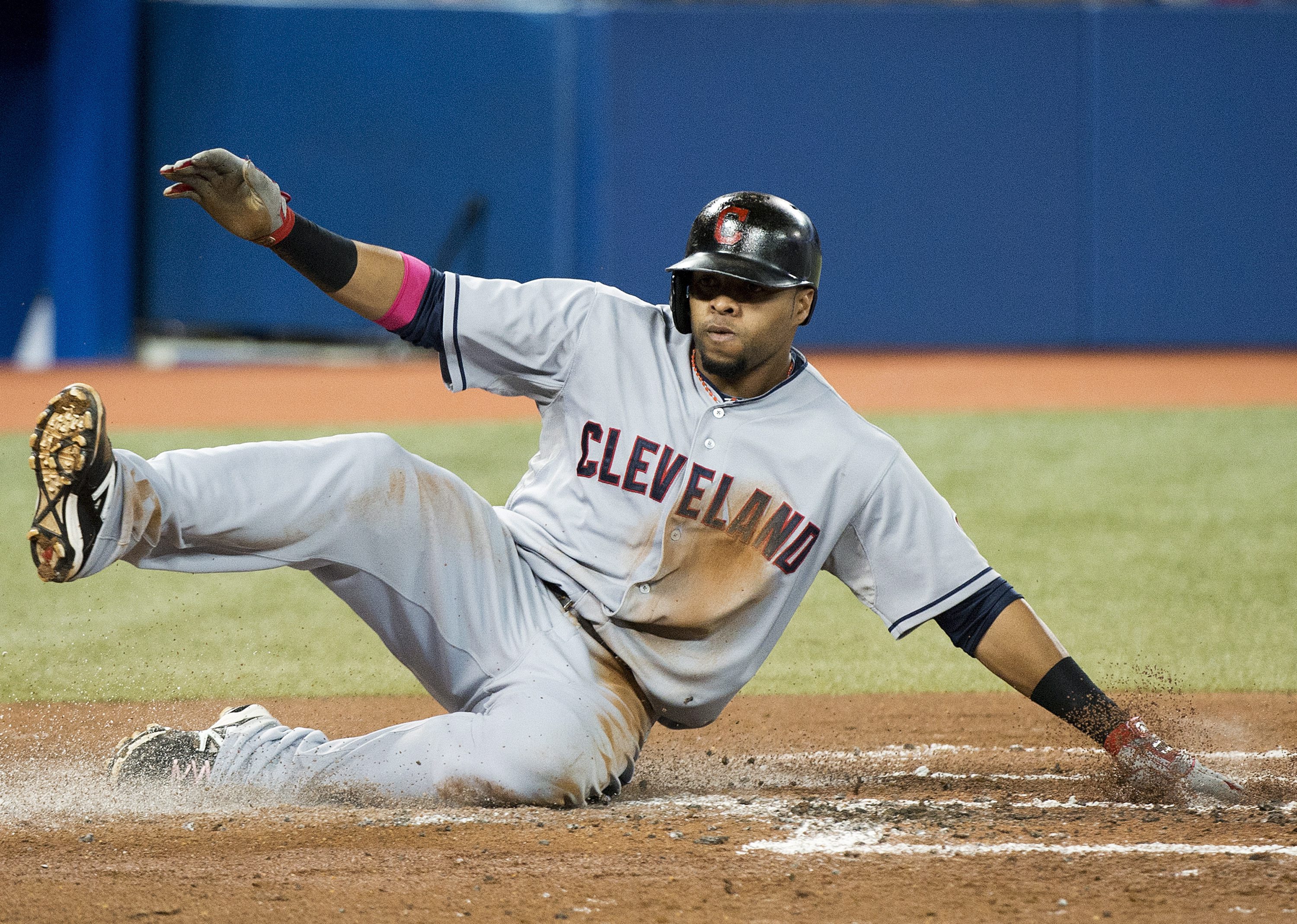 Tolleson pitches for Blue Jays in loss to Indians