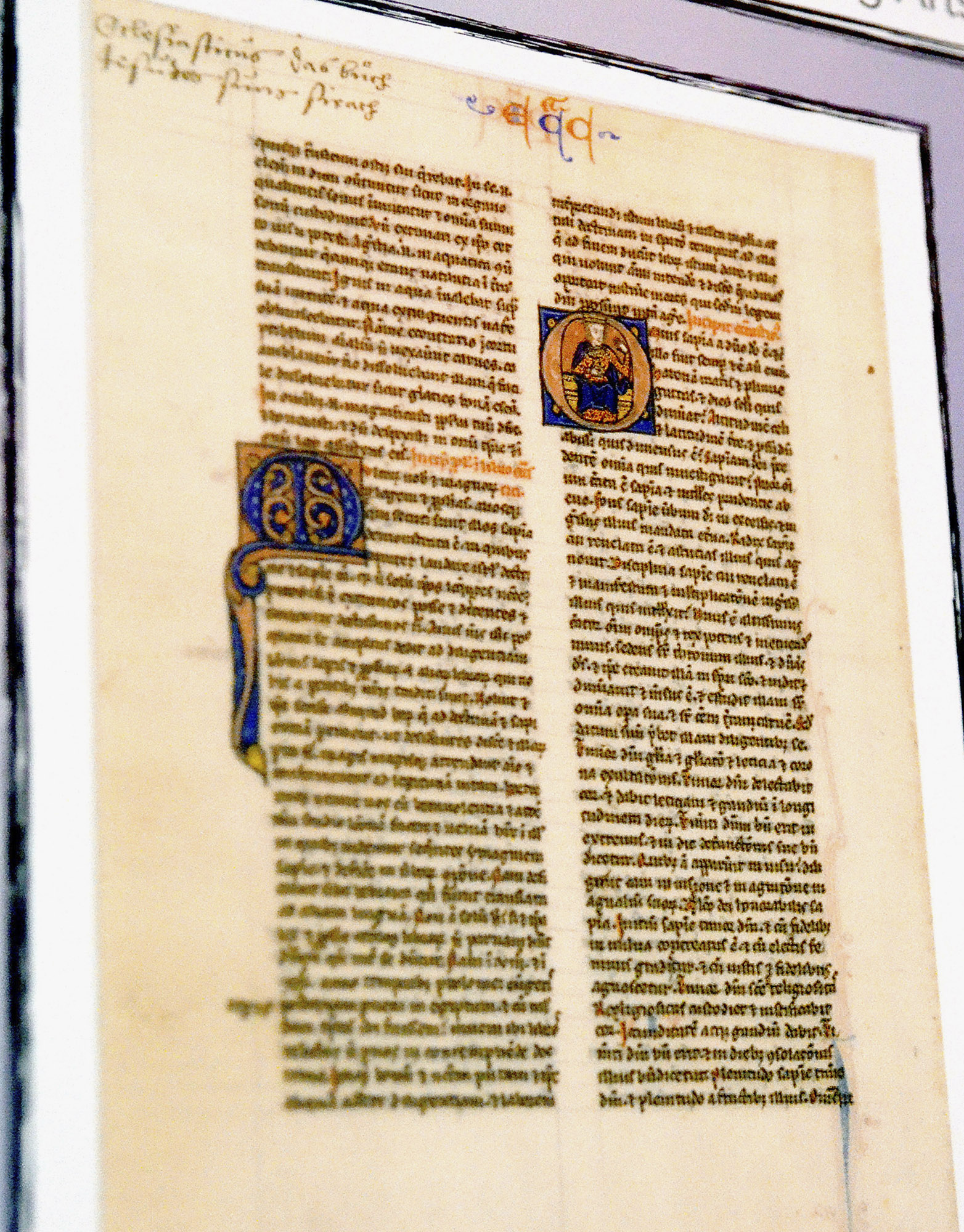 EXCHANGE: NIU student researches ancient Bible