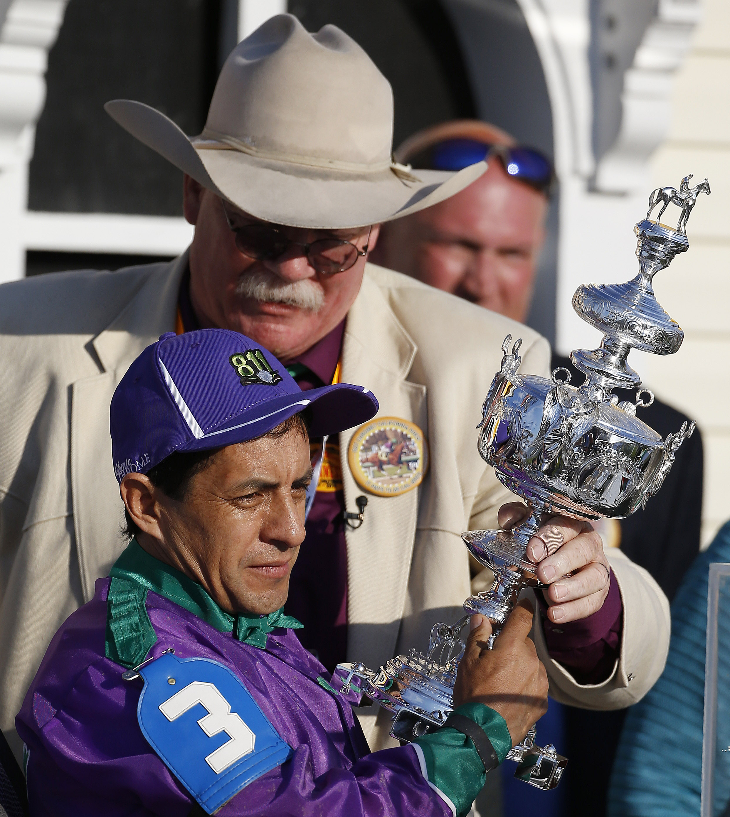 Elated Espinoza gets 2nd chance at Triple Crown