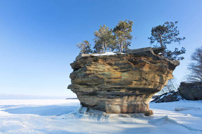 Turnip Rock, Michigan