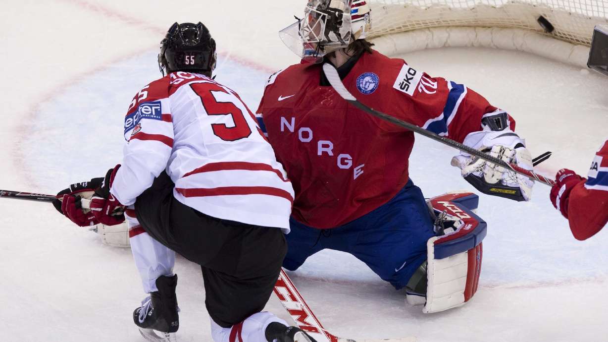 Canada beats Norway 3-2 at ice hockey worlds