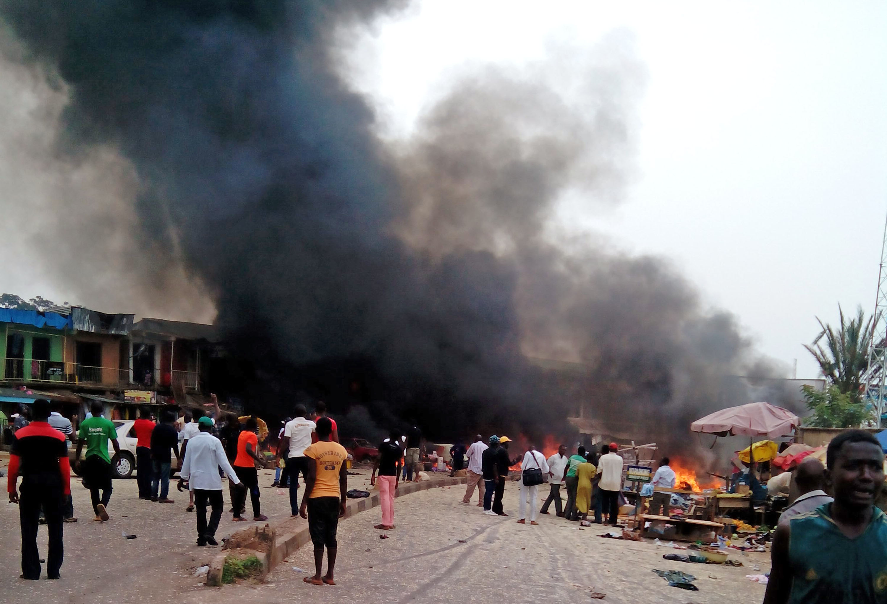 2 bomb blasts in Nigeria kill at least 118