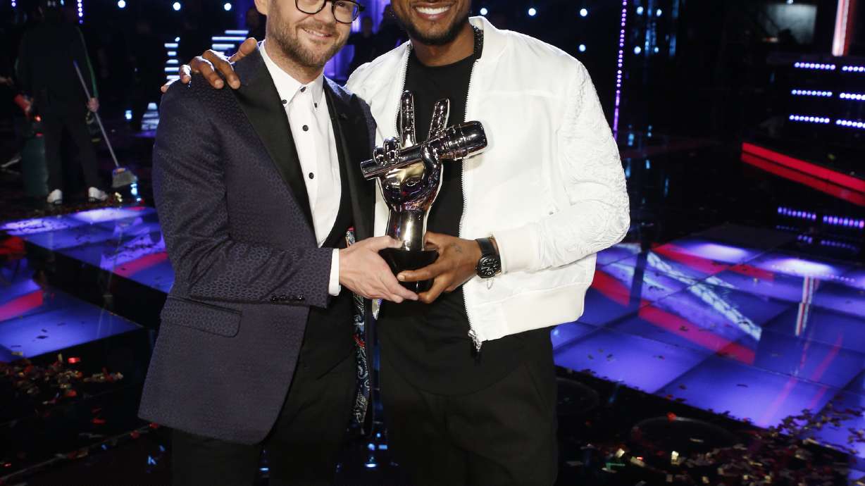 Usher nabs first 'Voice' victory with Josh Kaufman