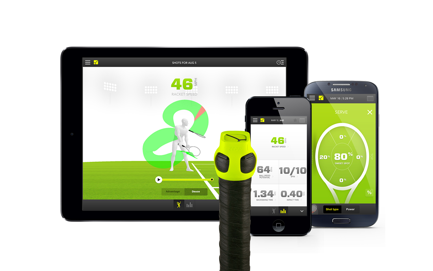 Zepp Launches World’s First 3D Tennis Swing Analysis For Mobile Devices