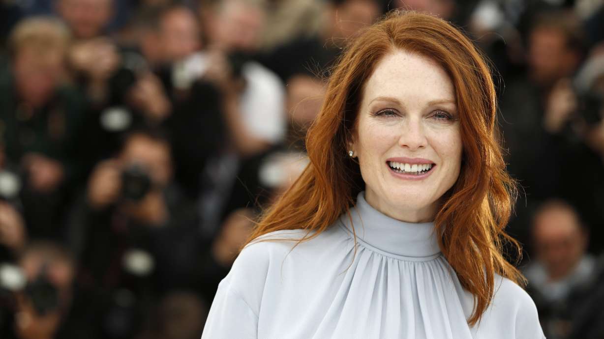 As a shallow actress, Moore a hit in Cannes