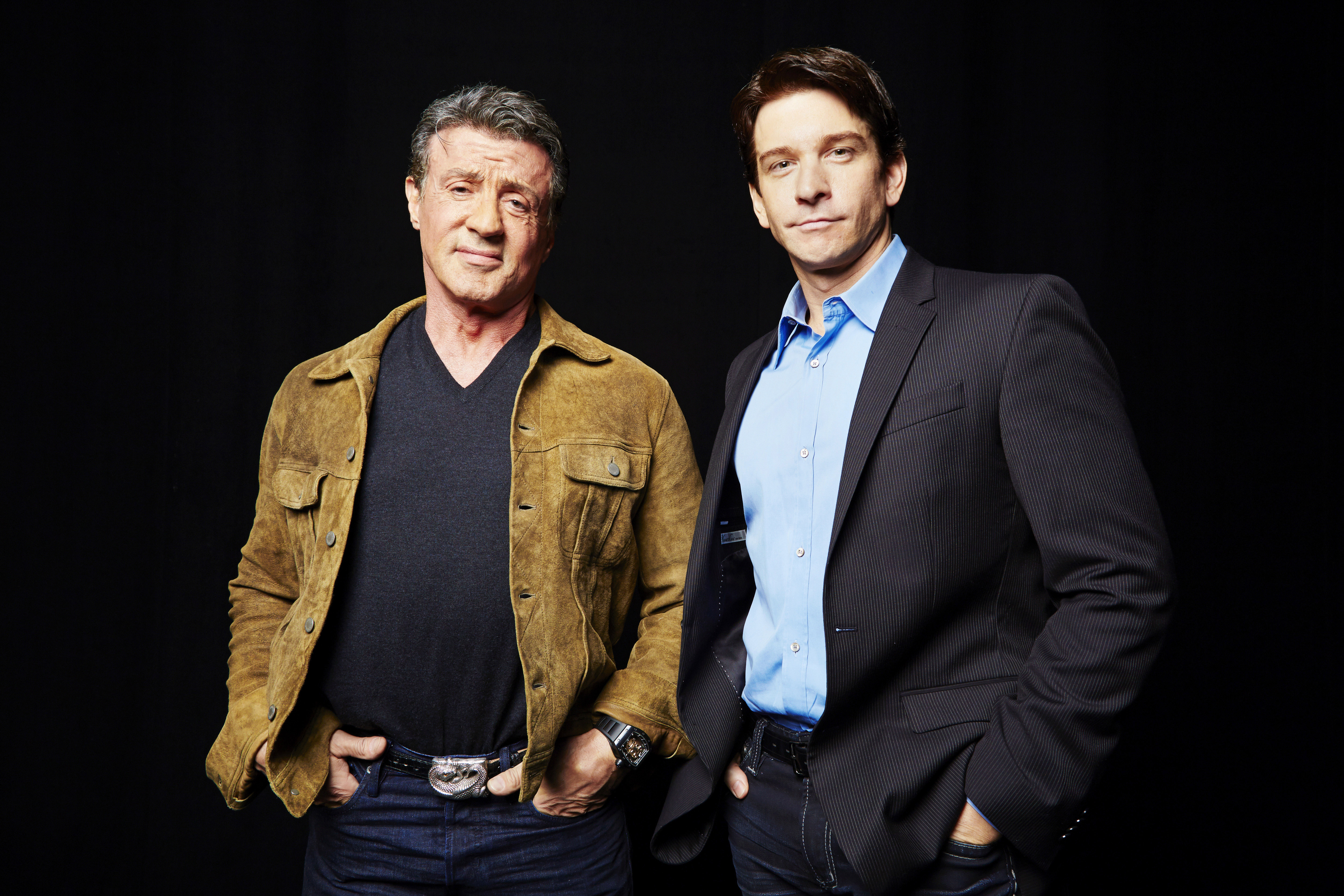 Stallone, Karl share feelings on playing Rocky