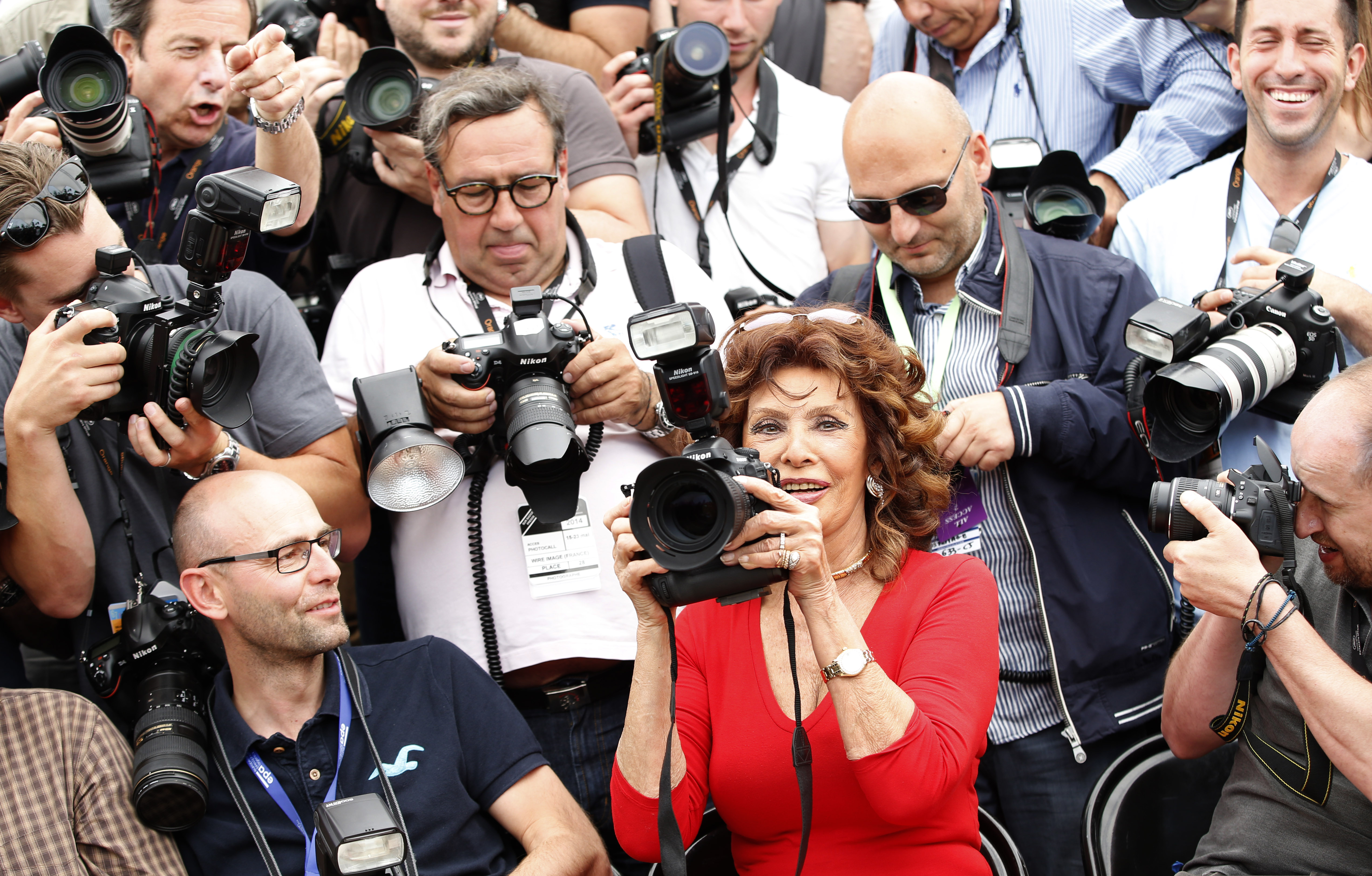 CANNES WATCH: Loren's curves; downtime for Lutz