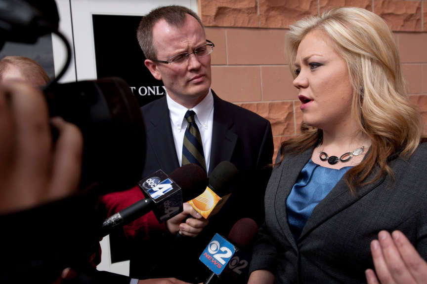 Former child bride, 'spiritual' husband accused of extortion 