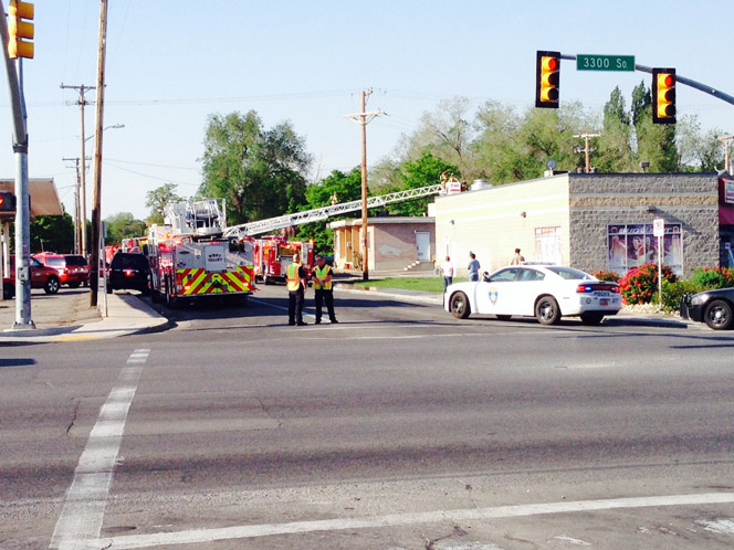 2 employees suffer minor burns in South Salt Lake plant fire