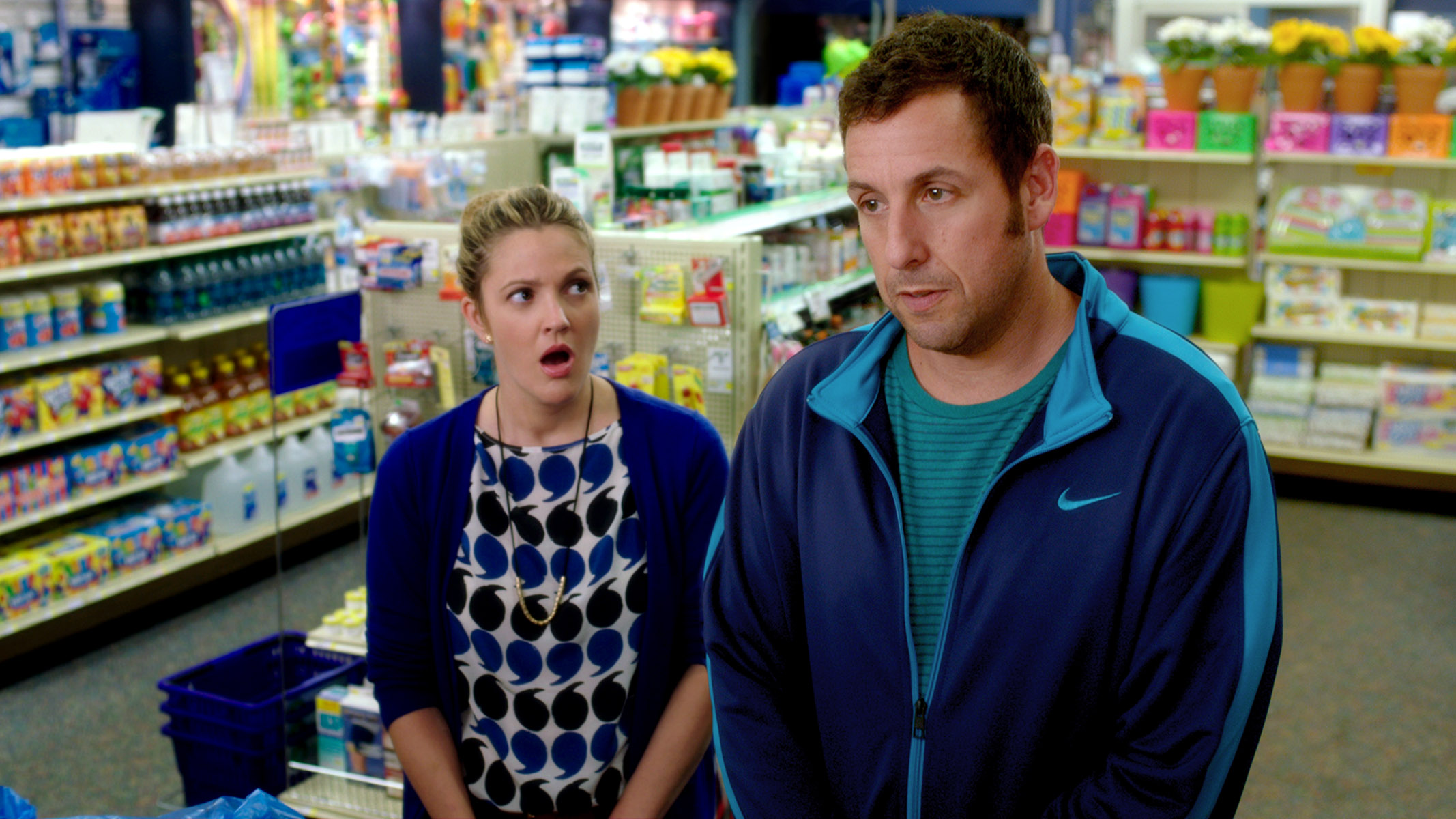 Review: Barrymore can't save Sandler's 'Blended'