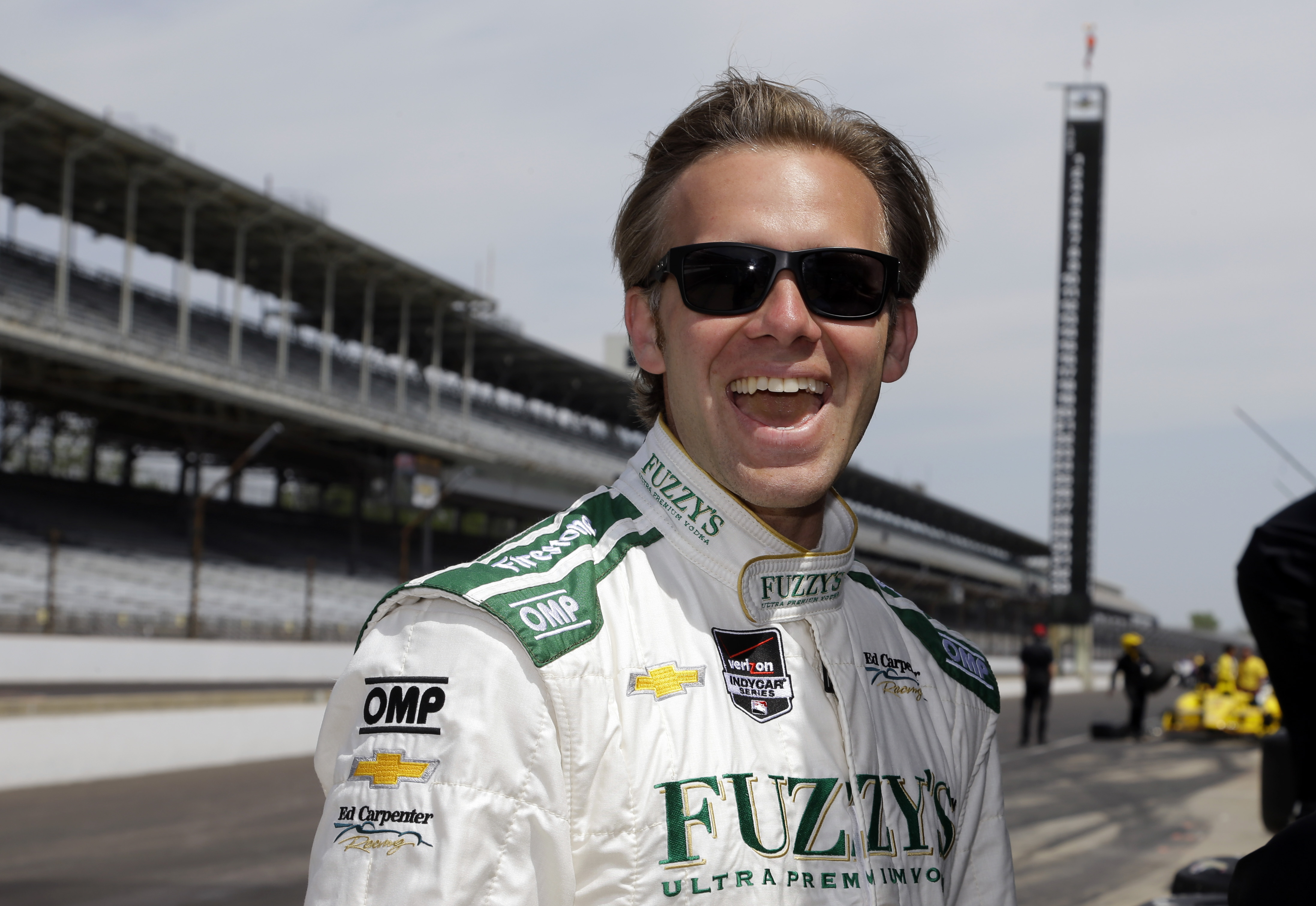 Carpenter embraces pole chaos for Indy 500