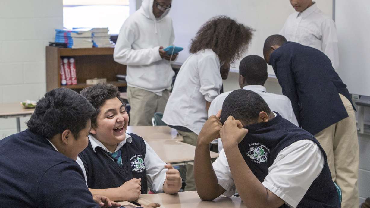 Boys, girls study and learn among themselves