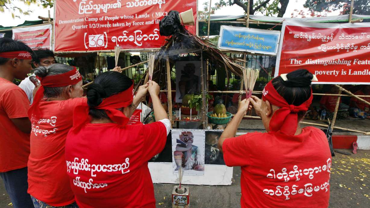 Myanmar land grab victims turn to black magic