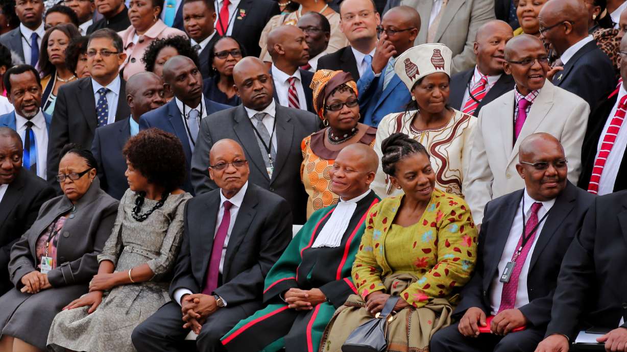 South Africa inaugurates president for 2nd term