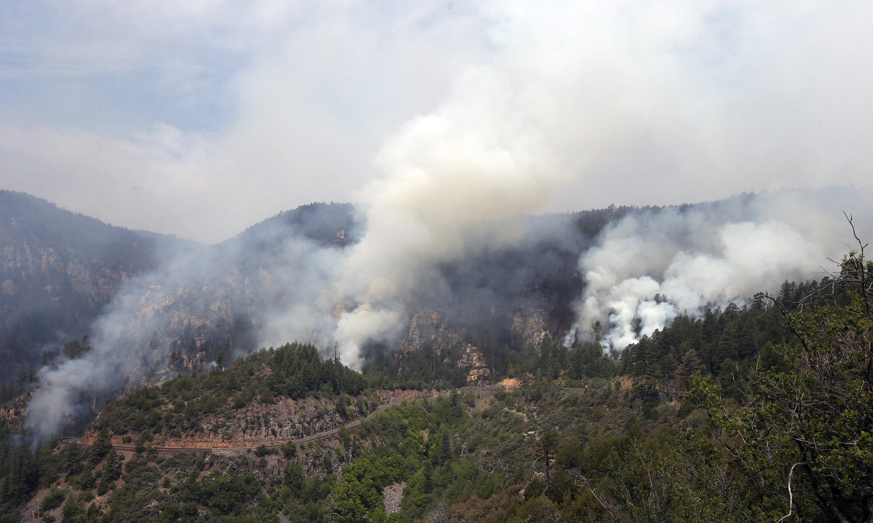 Wildfire in northern Arizona grows significantly