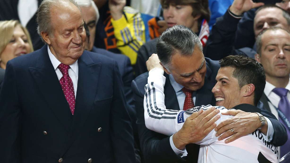 Ronaldo shows off with 2nd Champions League title