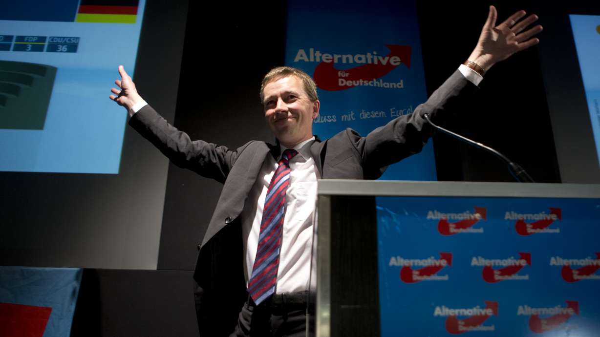 German anti-euro party set to enter EU parliament