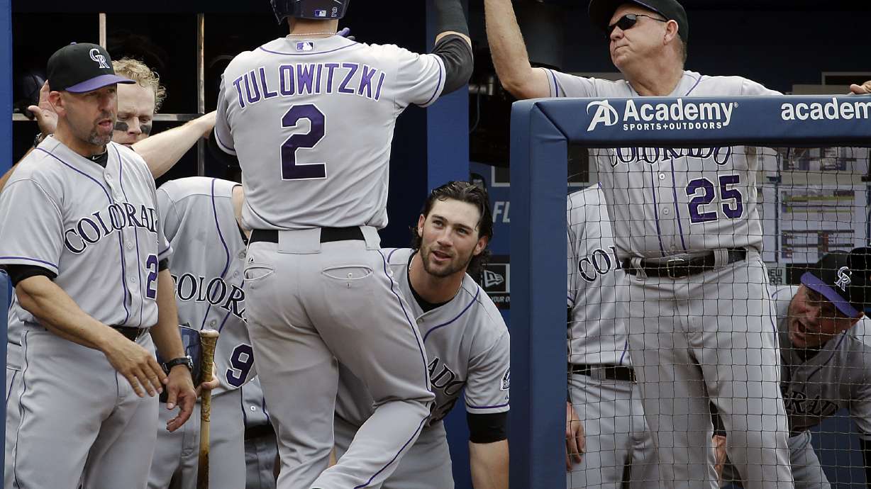 Rockies' Tulowitzki leaves game but says he's OK