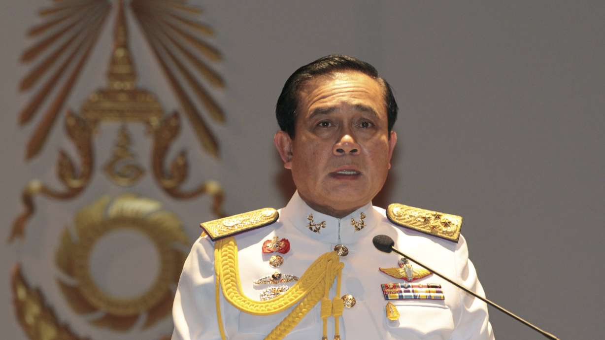 Thai coup leader: Don't protest, it's no use
