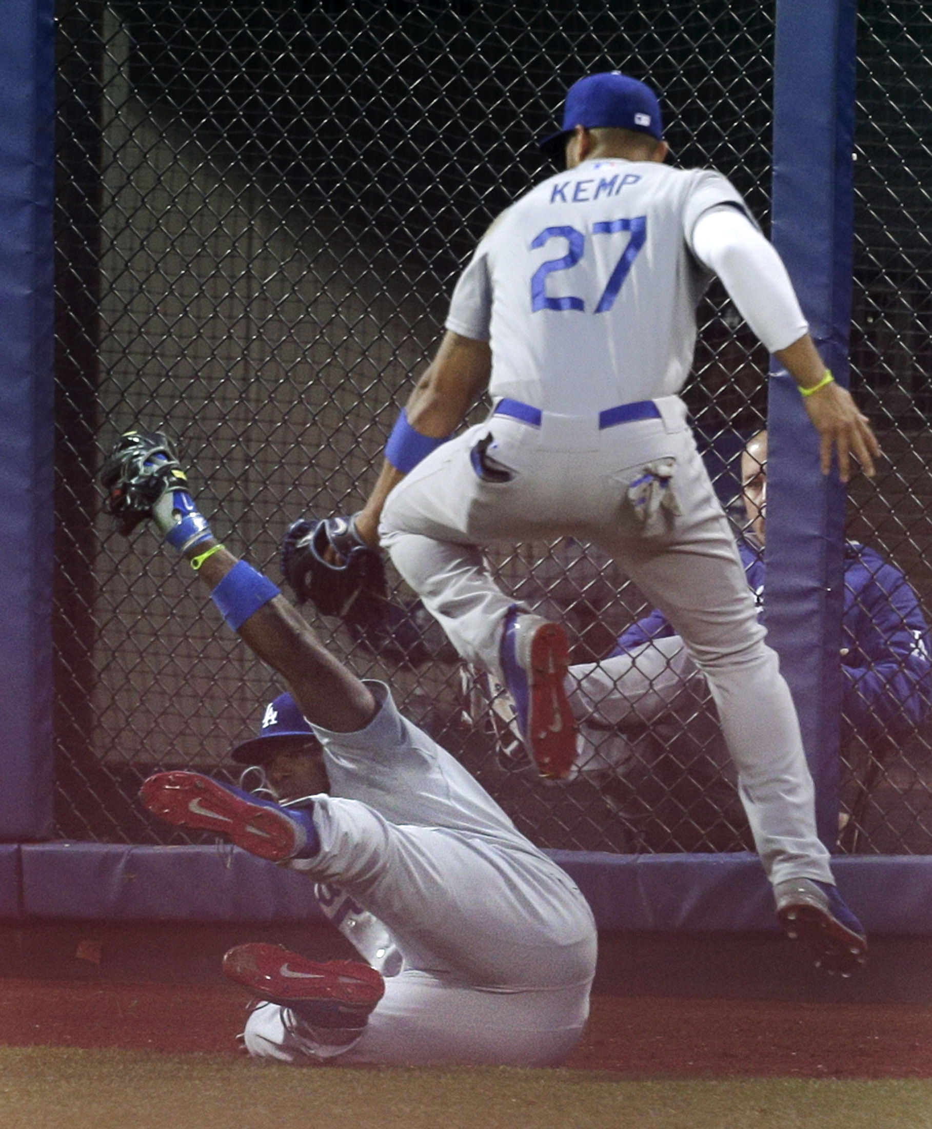 Kemp out of Dodgers' lineup again