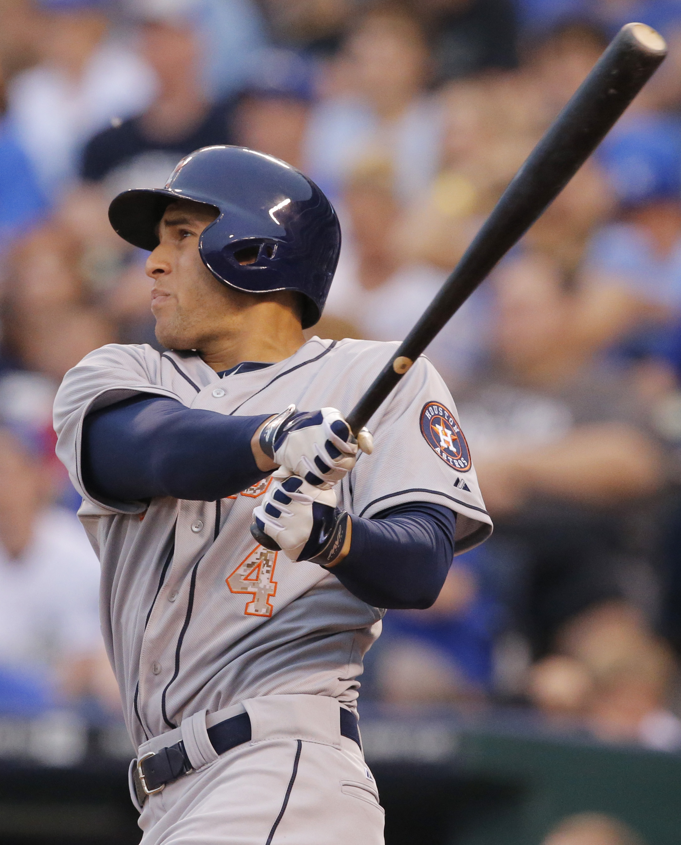 Springer powers Astros to 9-2 win over Royals