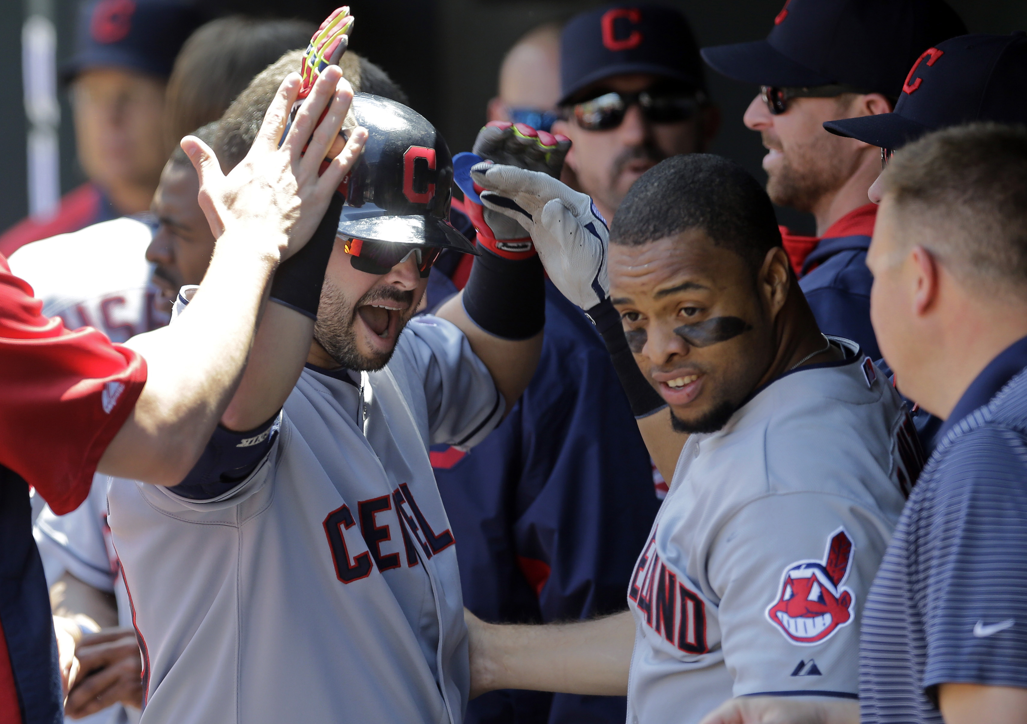 Indians' Santana, Swisher go on the disabled list