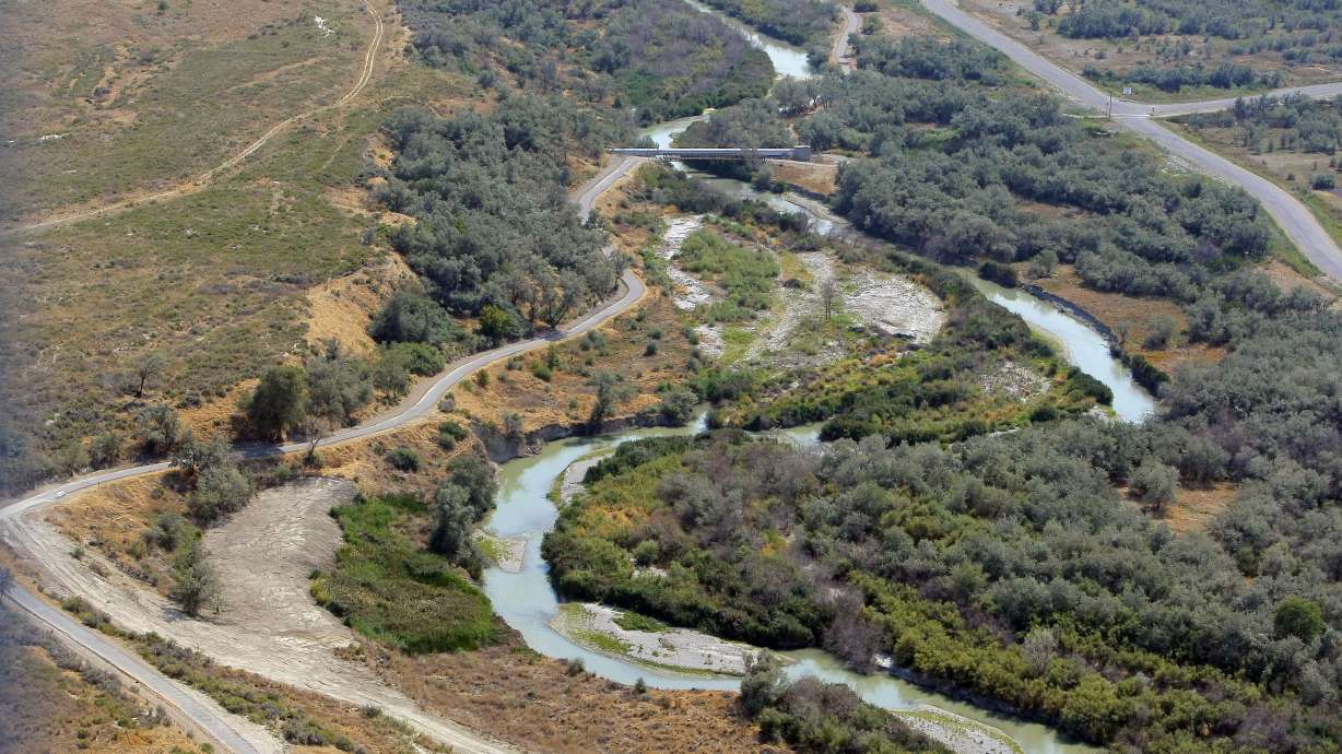 Jordan River, Utah rangelands possible conservation program targets