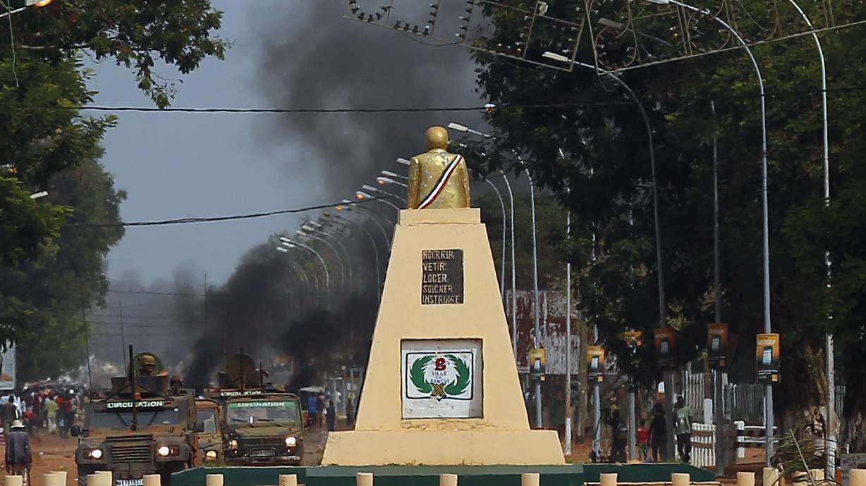 C. African Republic city tense after church attack