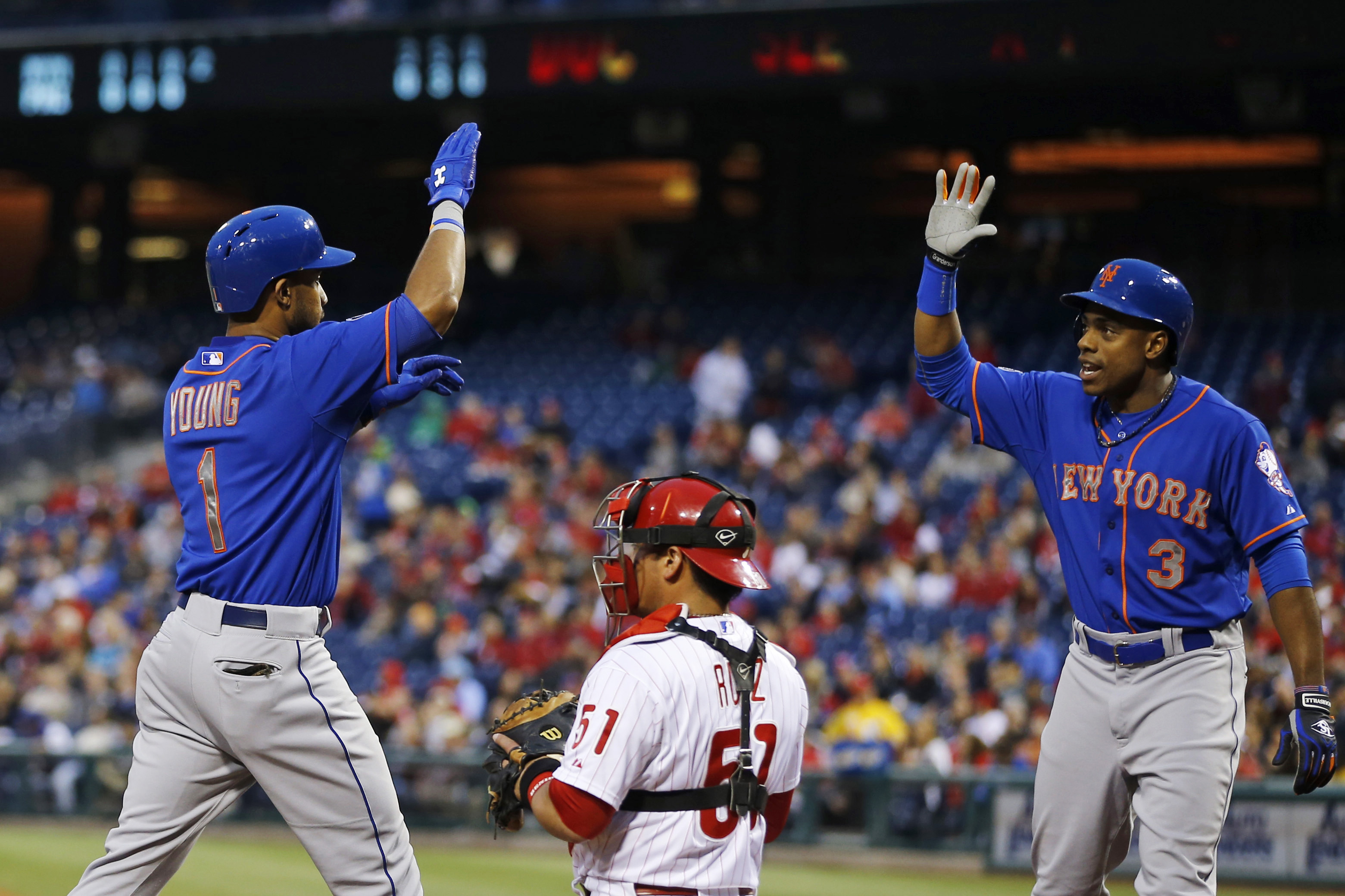 Mets win 3rd straight, 4-1 over Phillies