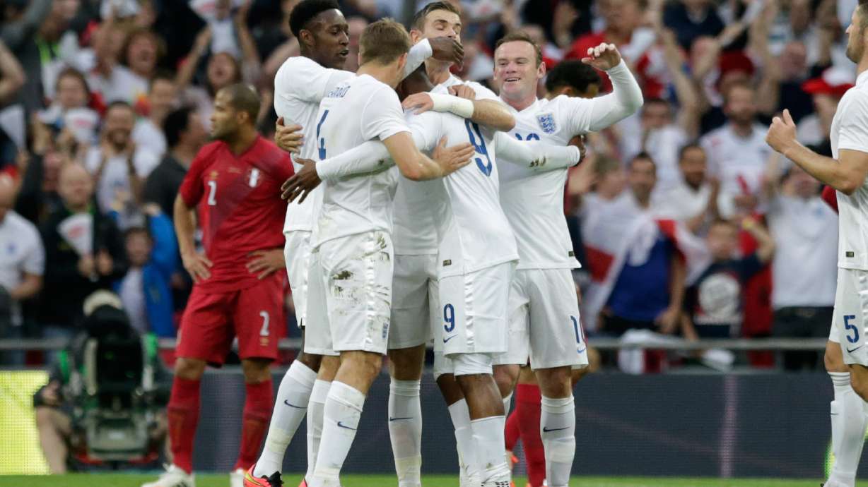 England beats Peru 3-0 in last home game before WC