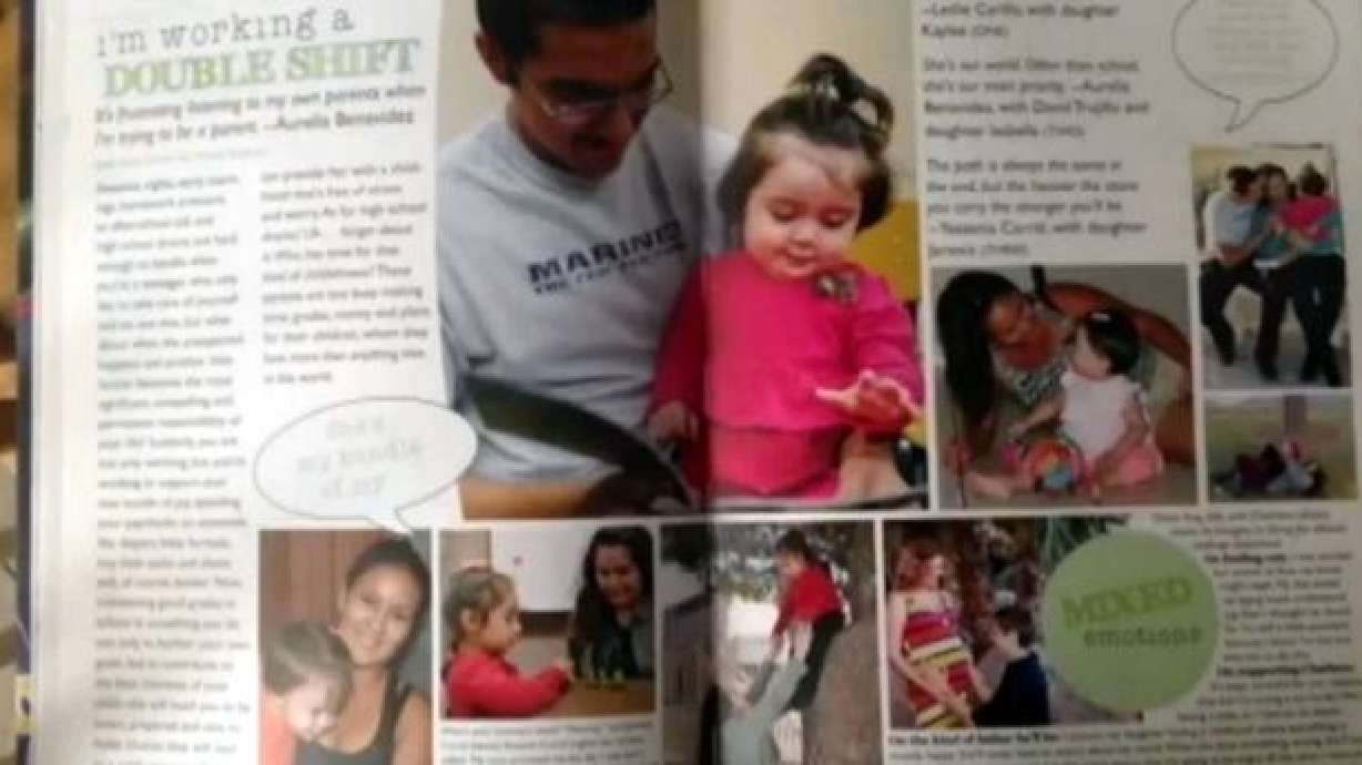 Yearbook spread honoring teen parents sparks anger, controversy