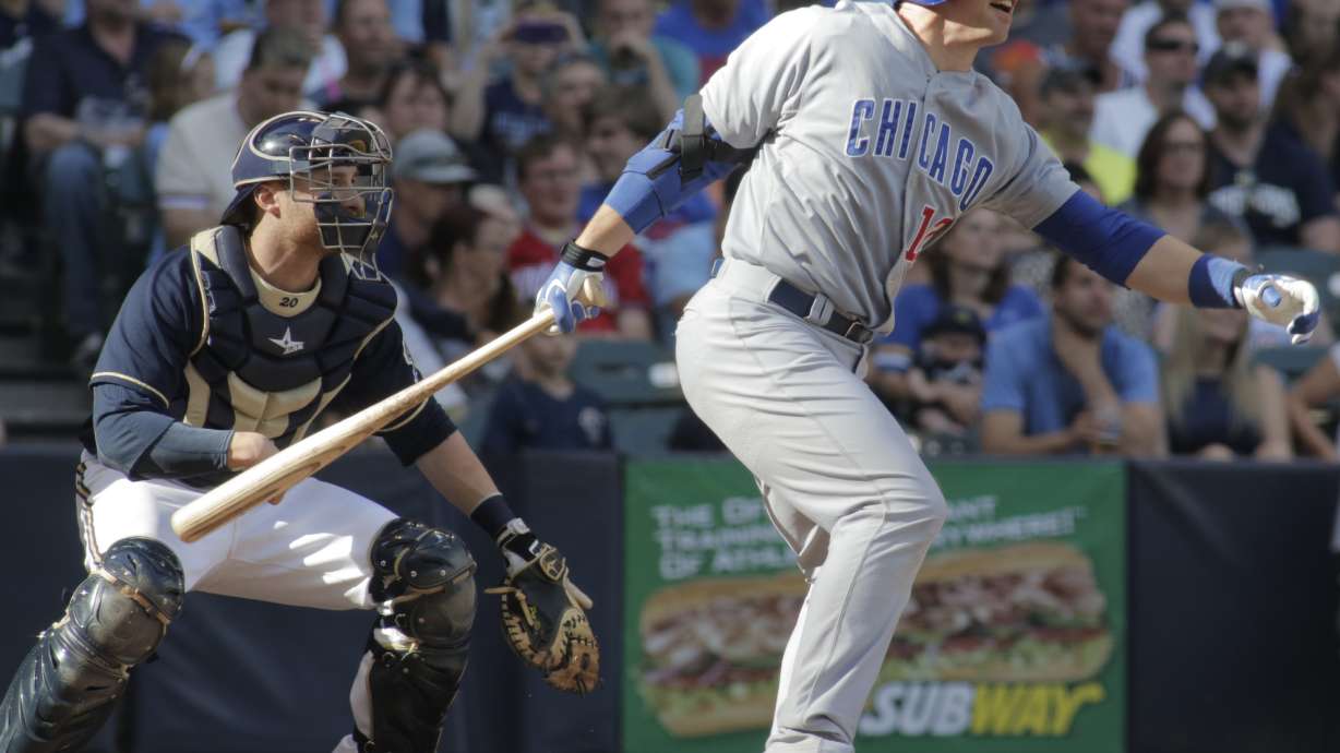 Rizzo, Hammel lead Cubs to 8-0 win of Brewers