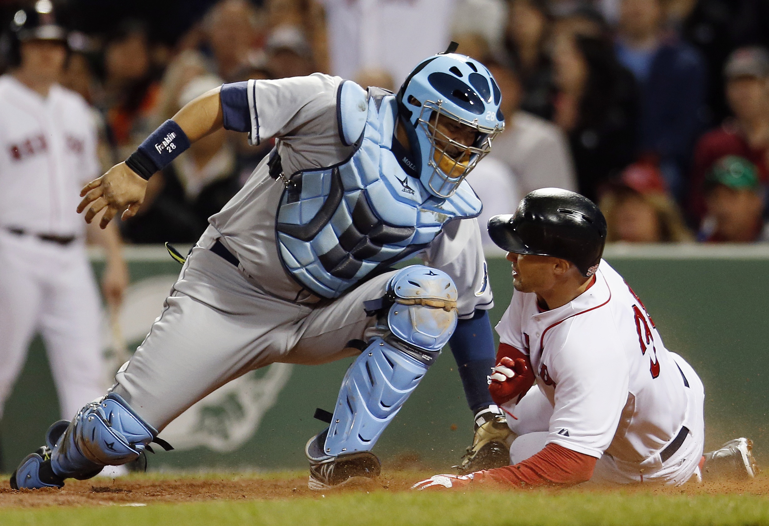 Red Sox post quiet 7-1 win over Rays