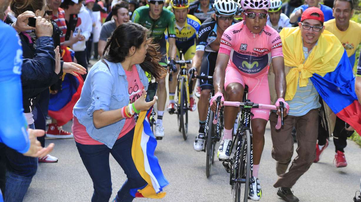 Colombian climber Nairo Quintana wins Giro