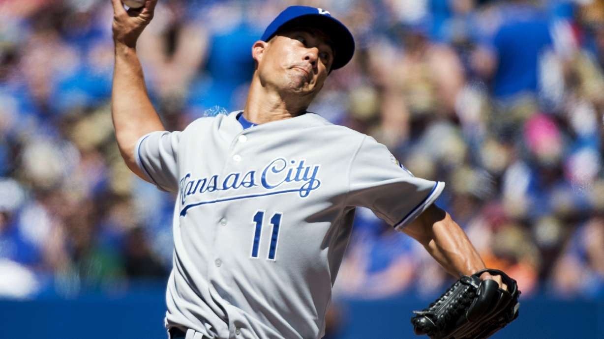 Guthrie loses again as Blue Jays beat Royals 4-0