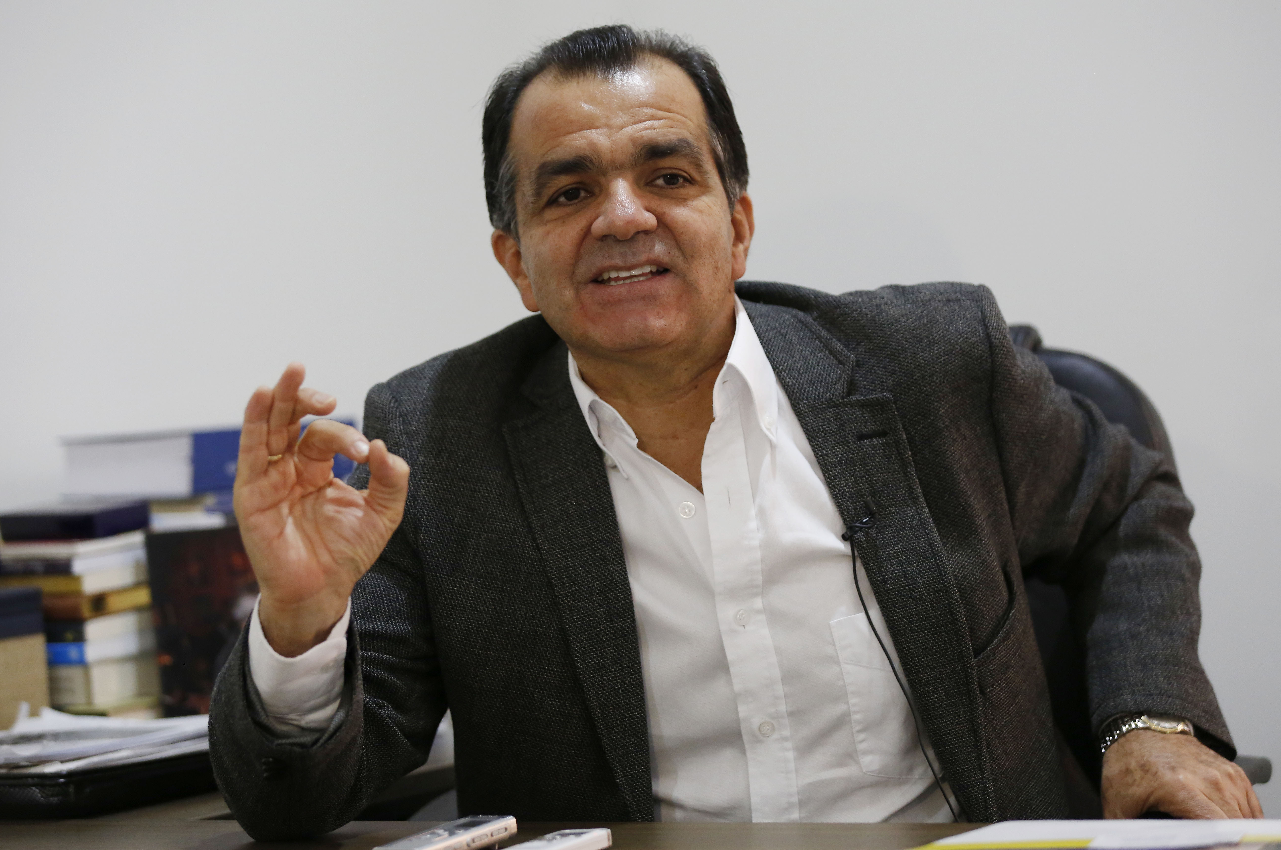 AP Interview: Colombian challenger tough on rebels