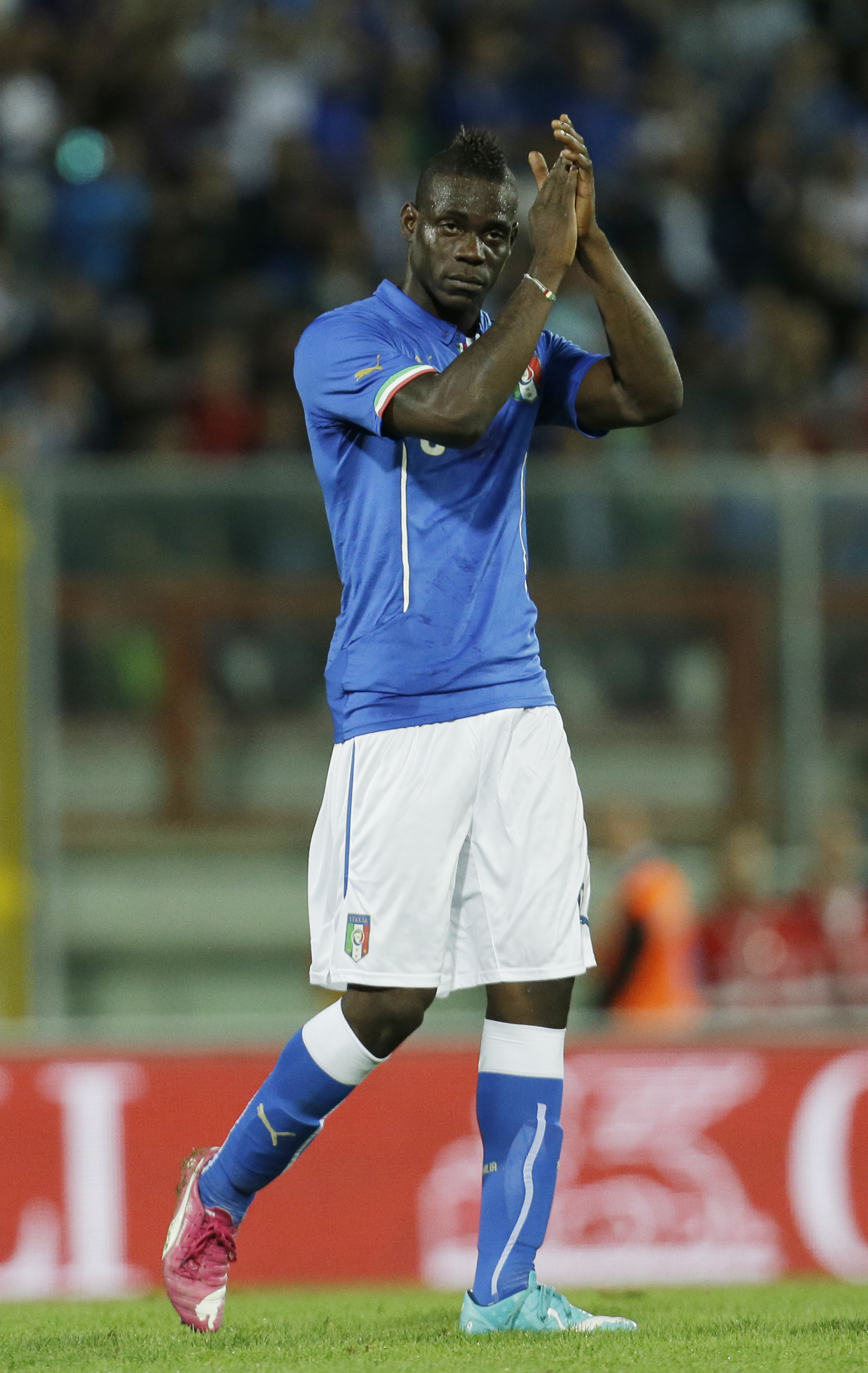 Italy draws 1-1 with Luxembourg in WCup warm-up