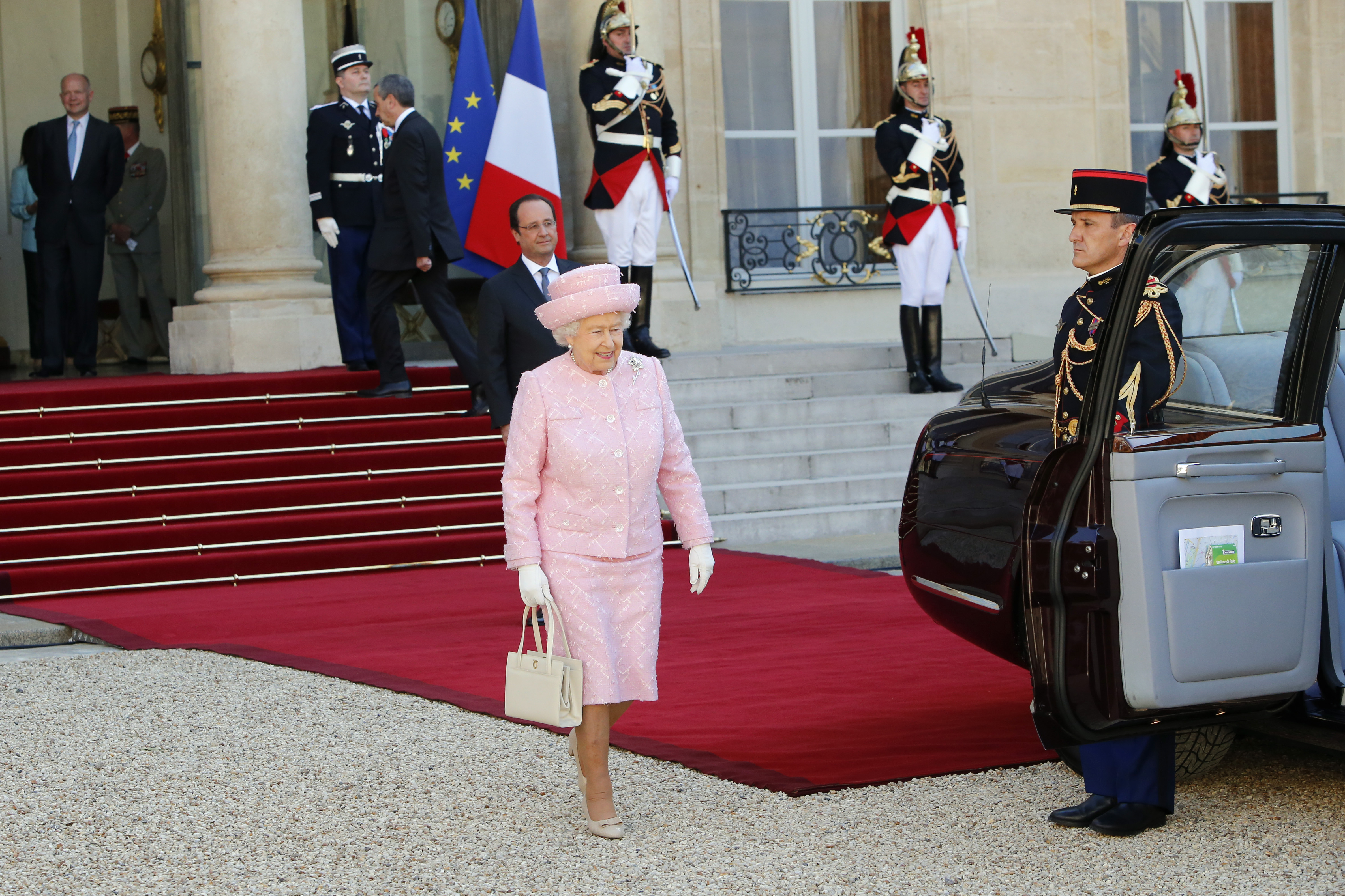Queen Elizabeth in France for D-Day anniversary