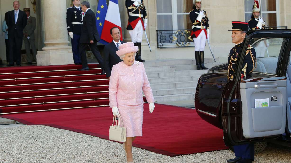 Queen Elizabeth in France for D-Day anniversary