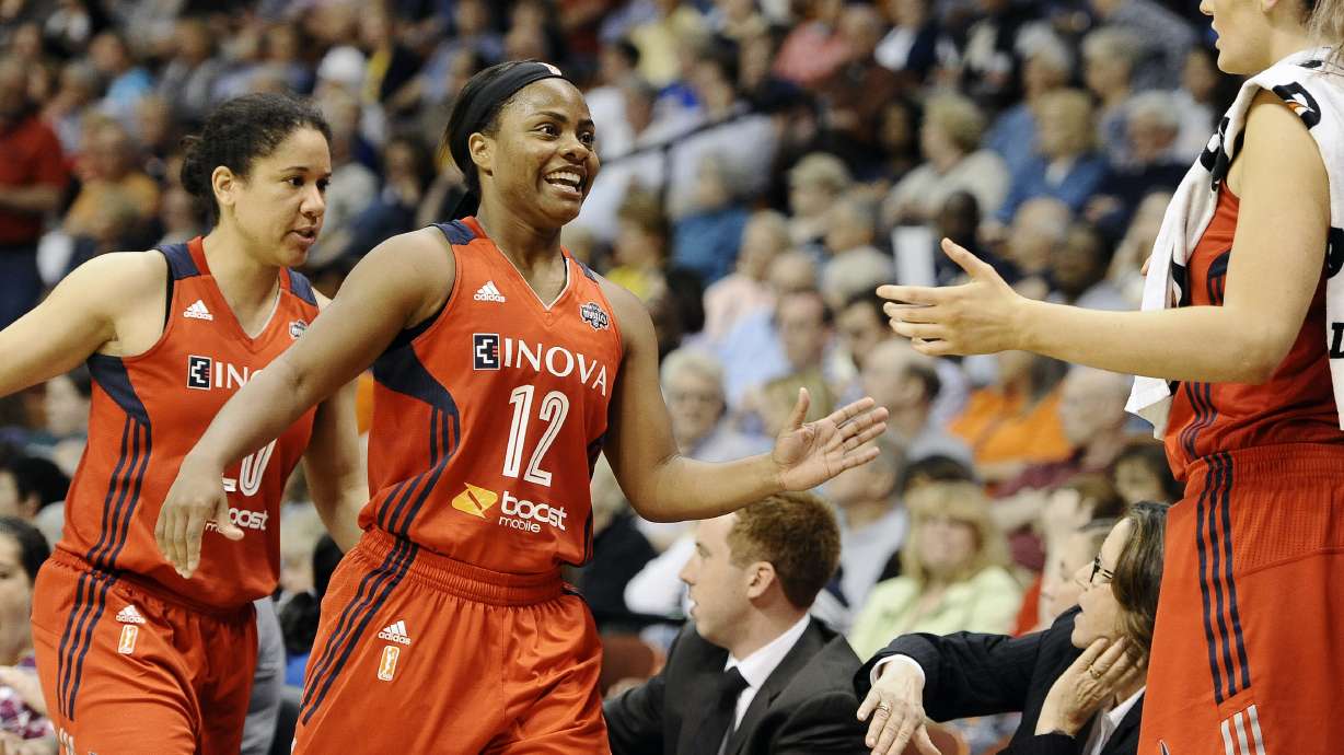 Vaughn scores 16 as Mystics beat Sun 74-66