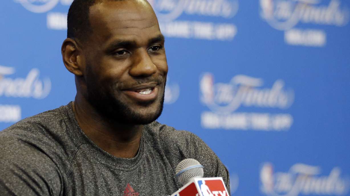 James recovering after dealing with Game 1 cramps