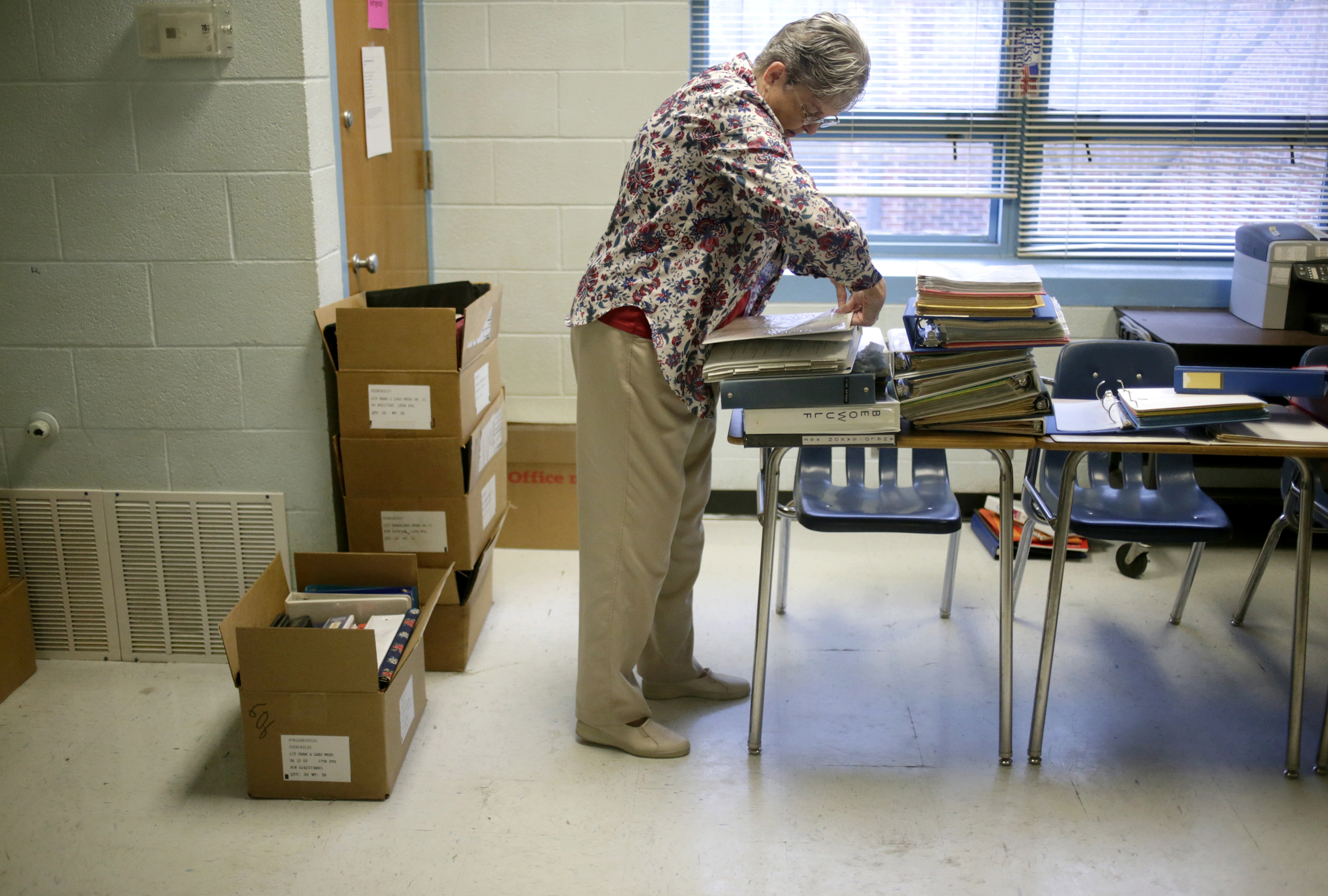 Teacher retiring after half-century in classroom