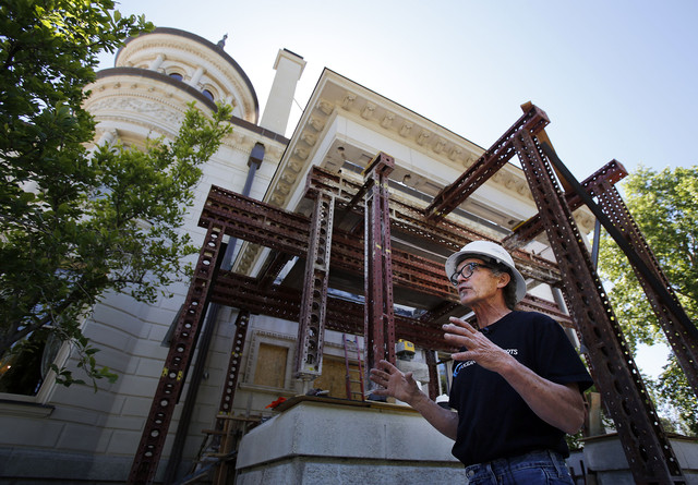 20 years overdue, seismic upgrade underway at Governor's Mansion