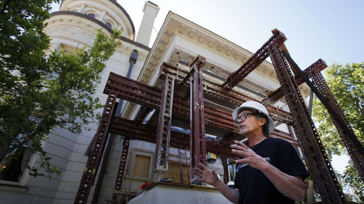 20 years overdue, seismic upgrade underway at Governor's Mansion