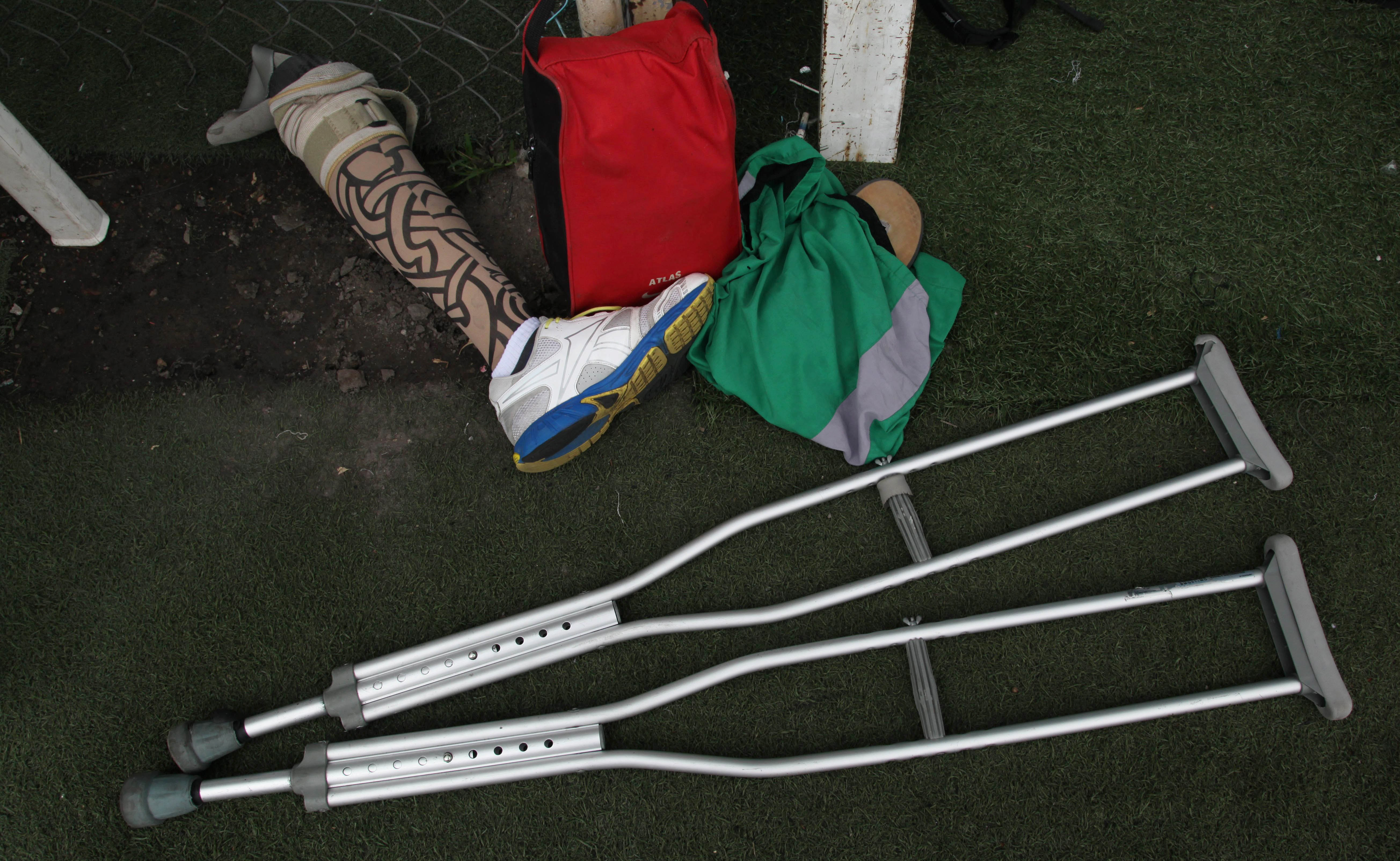 Mexico amputee soccer players train for own Cup