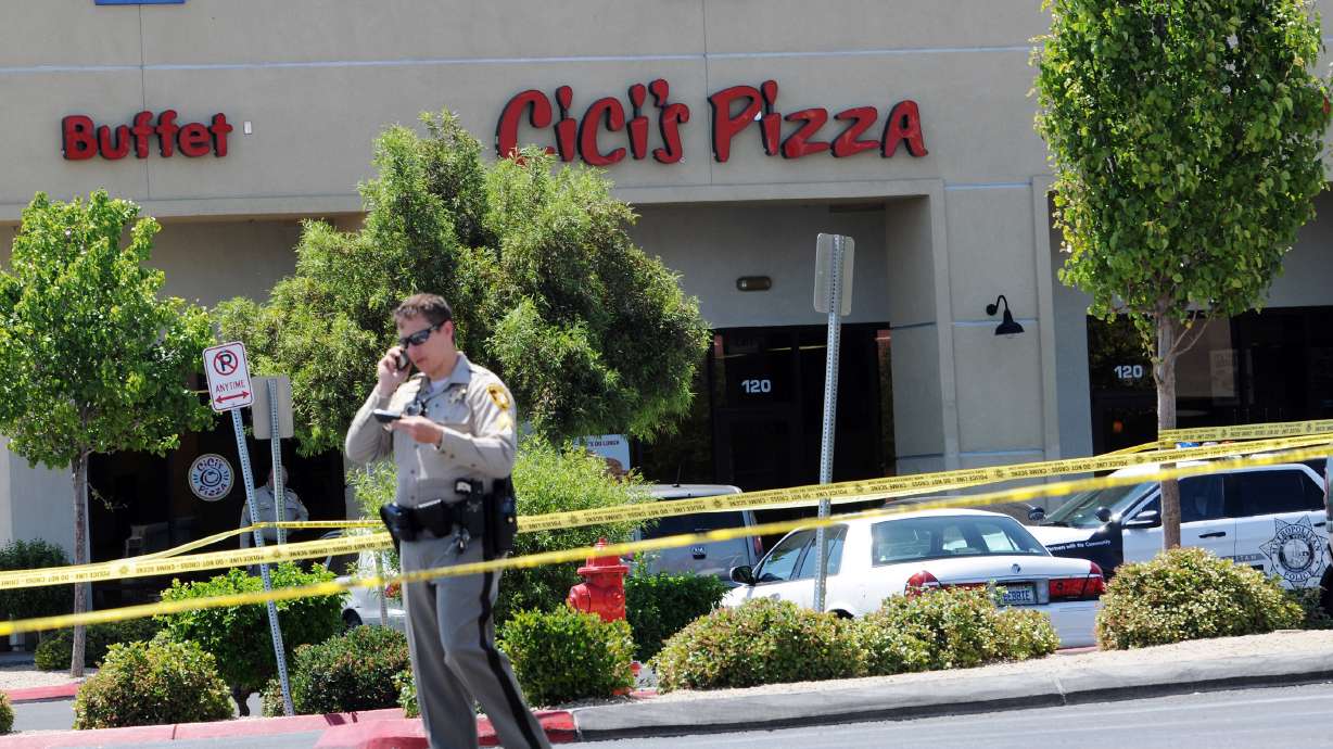 Timeline of shootings of Vegas officers, shopper