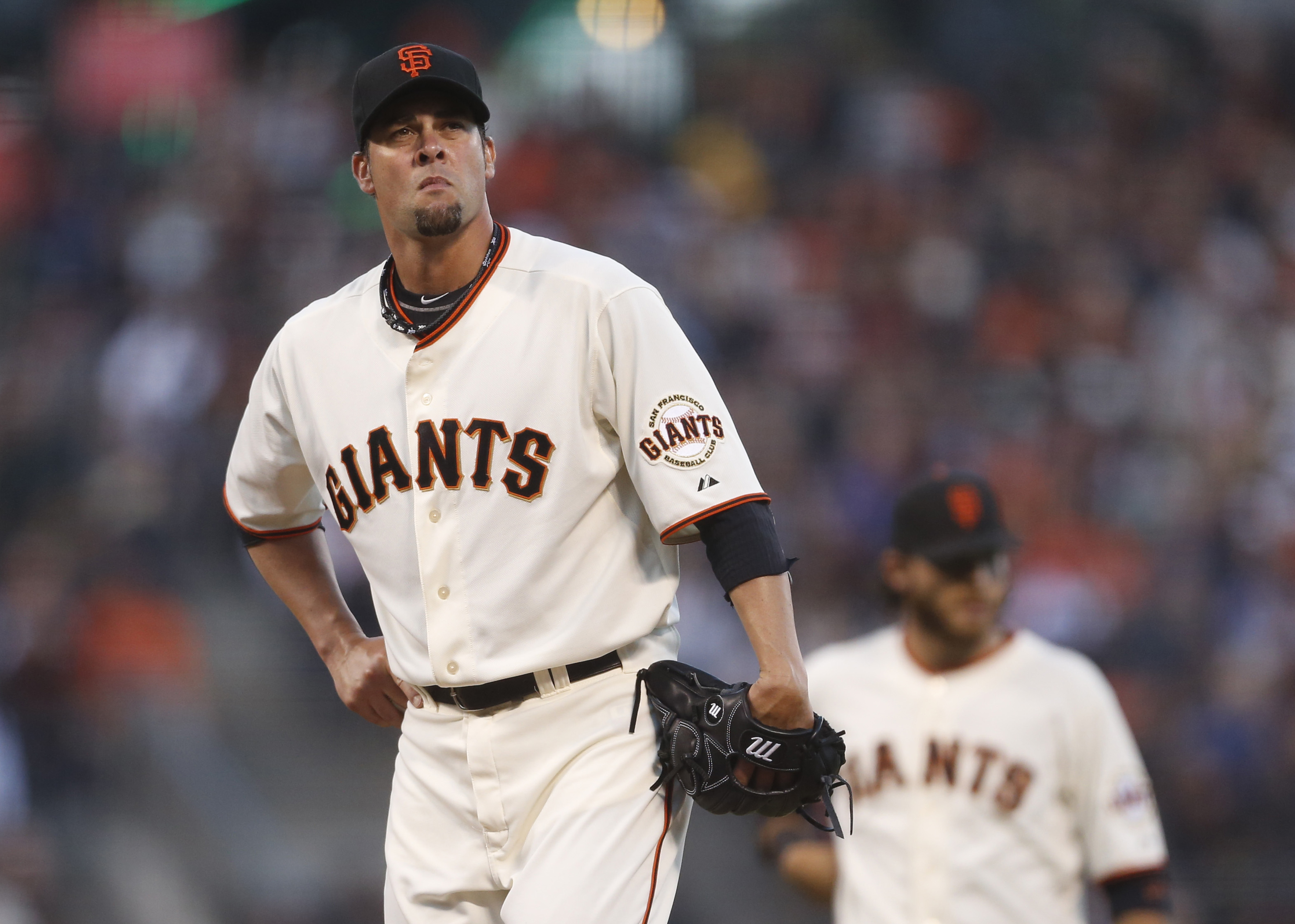 Vogelsong has tough start, Giants lose to Nats 9-2