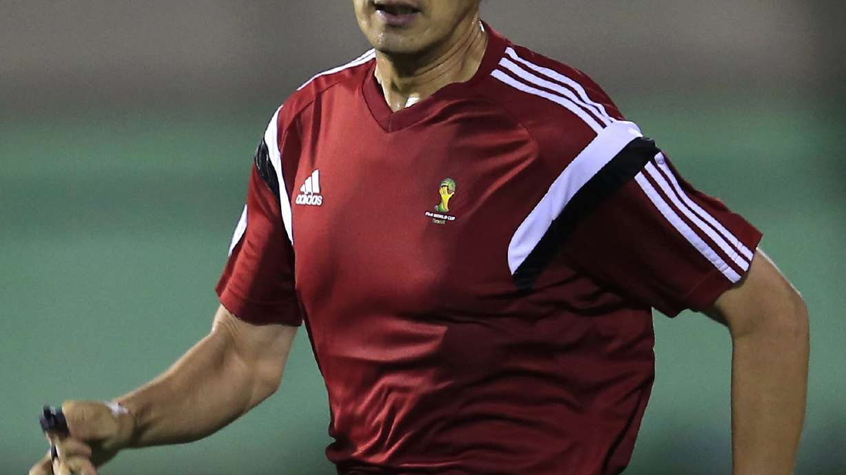 Nishimura of Japan to referee World Cup opener