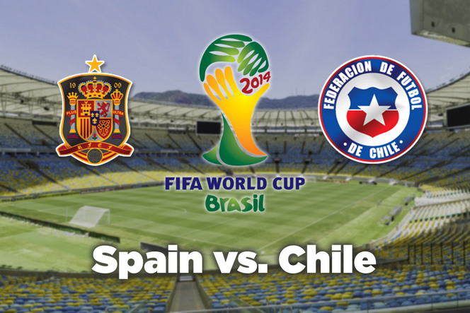 World Cup Game Center: Spain vs. Chile