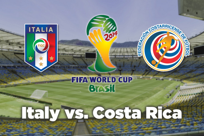 World Cup Game Center: Italy vs. Costa Rica